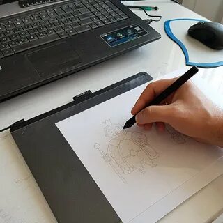 Как рисовать на обычном планшете