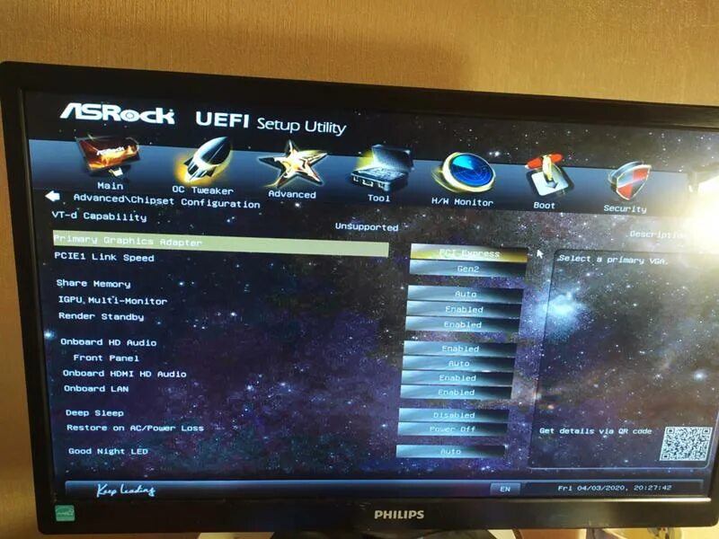 Asrock restart to uefi что это