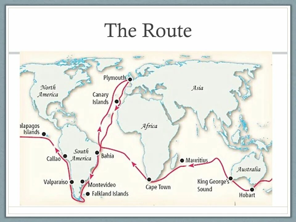 Ч дарвин кругосветное путешествие. Карта путешествия Чарльза Дарвина на корабле Бигль. Путешествие Чарльза Дарвина на корабле Бигль маршрут. Маршрут Дарвина на корабле Бигль.