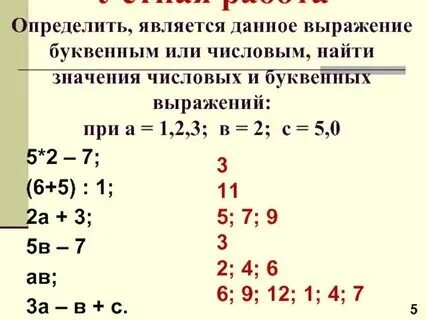 Алгебра 7 класс тема числа и выражения. Алгебра 7 класс тема числа и выражения