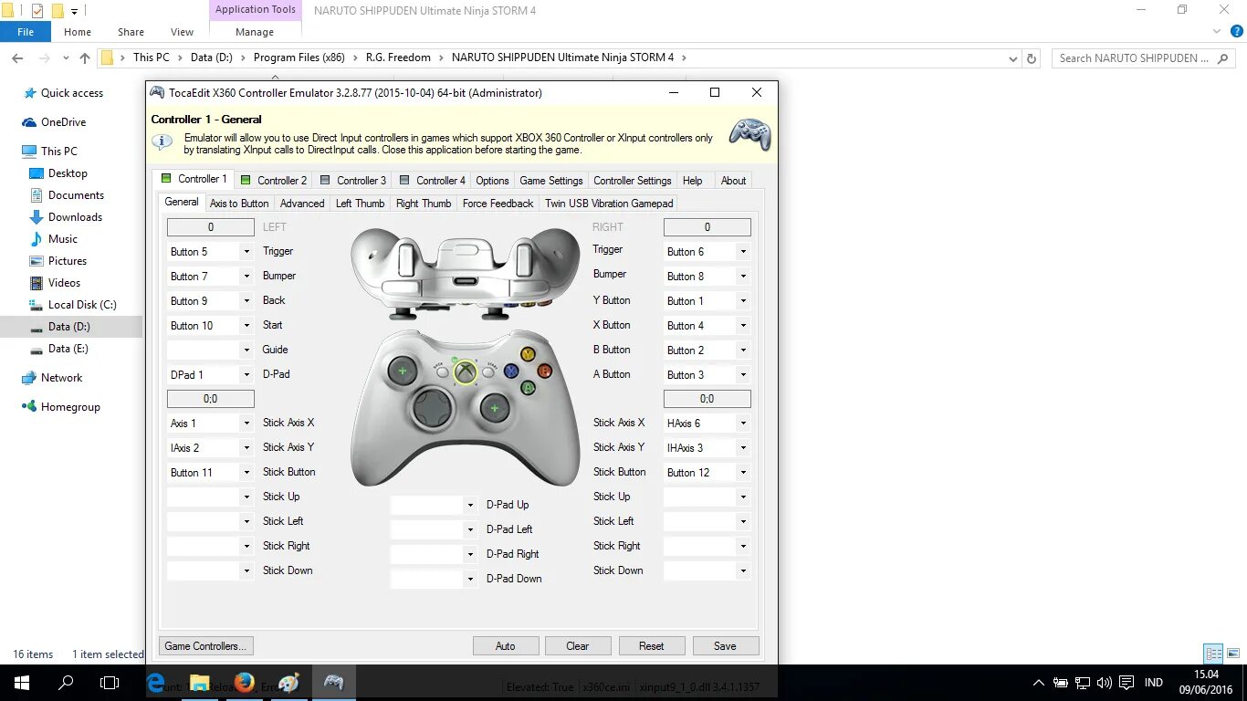 Настроить джойстик фифа. Xbox 360 Controller (XINPUT Standard Gamepad). Джойстик хбокс 360 ФИФА. X360ce v3. Эмулятор геймпада Xbox 360 для PC.