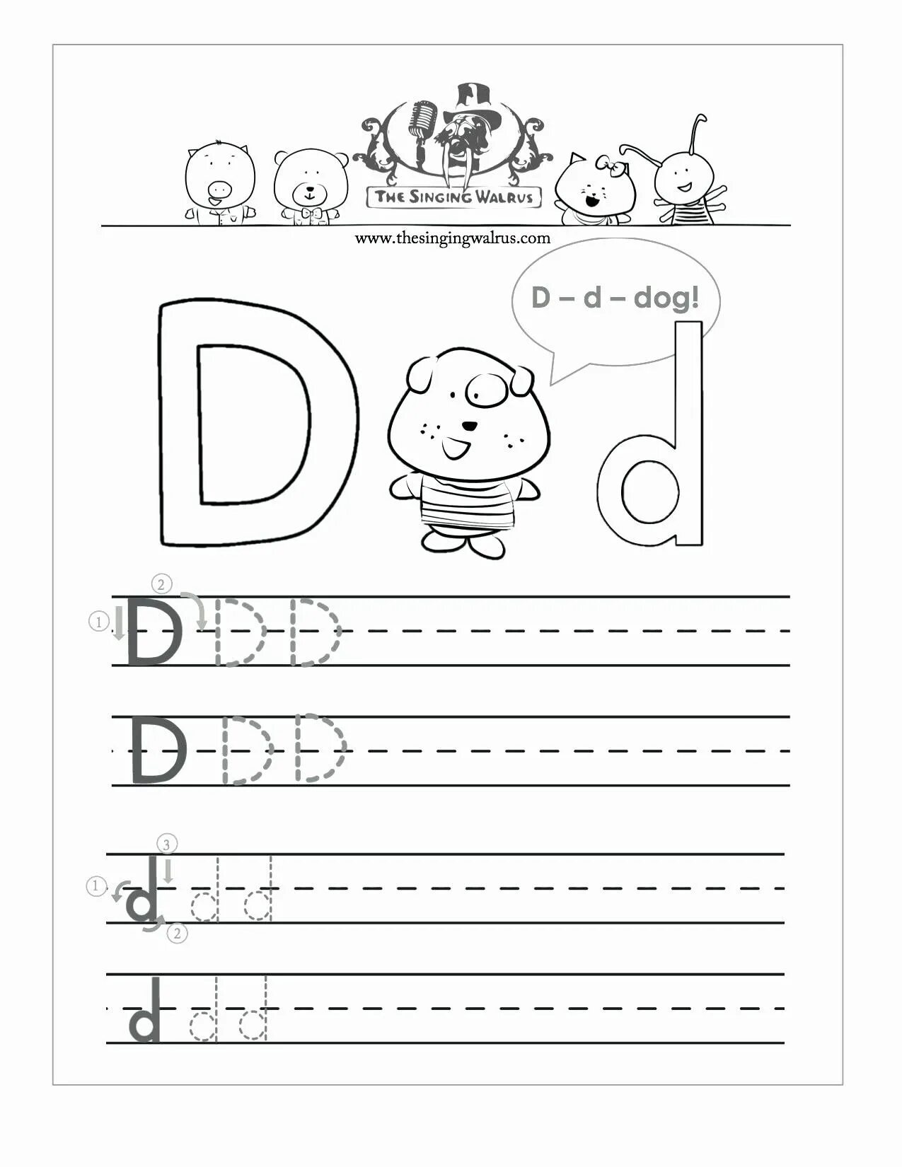 D write
