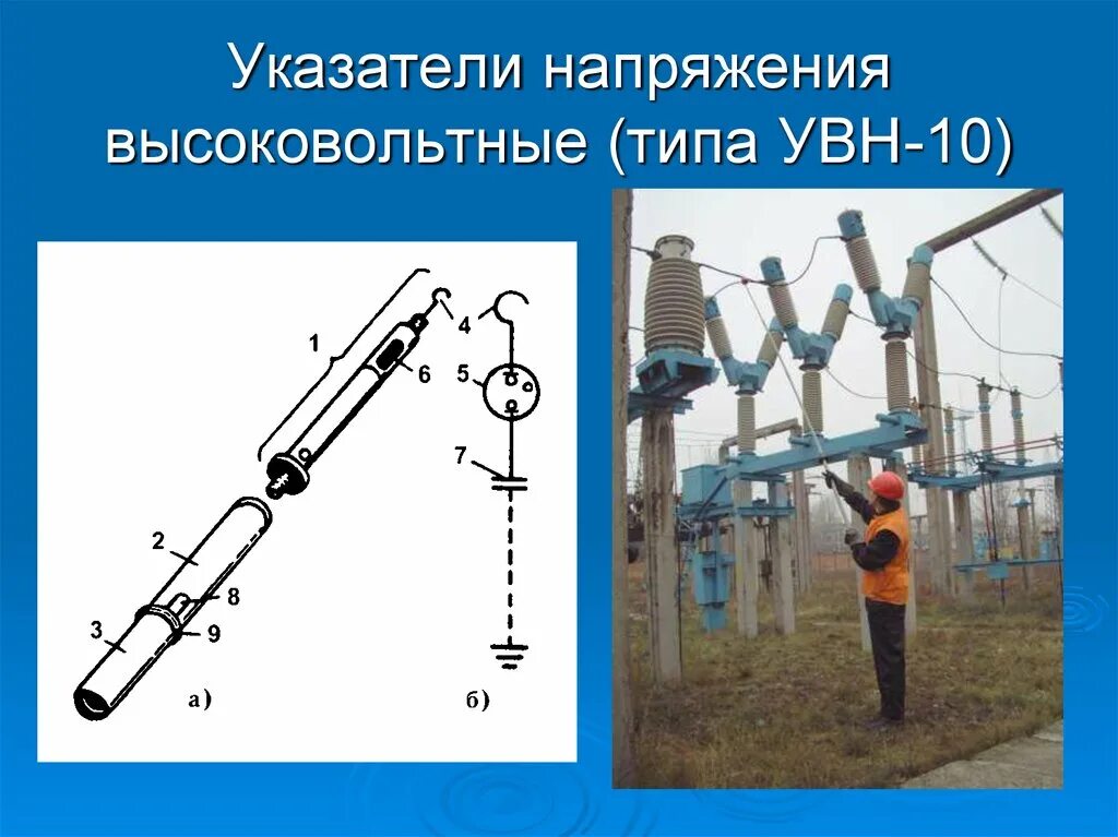 Виды напряжений высокое. Индикатор напряжения высоковольтный. Указатель напряжения высоковольтный. Устройство высокого напряжения типа УВН. Принцип работы указателя высокого напряжения.