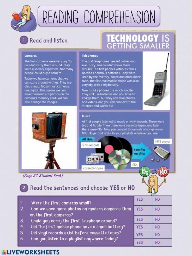 Reading technology. Reading technology