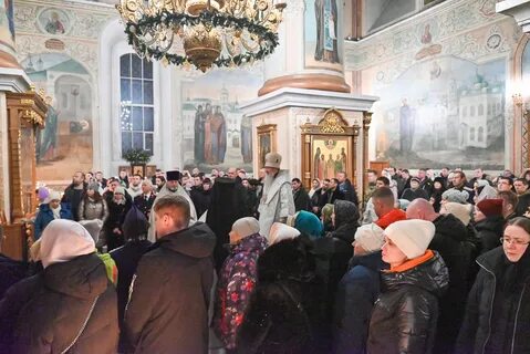 Служба в храме 19 января 2024