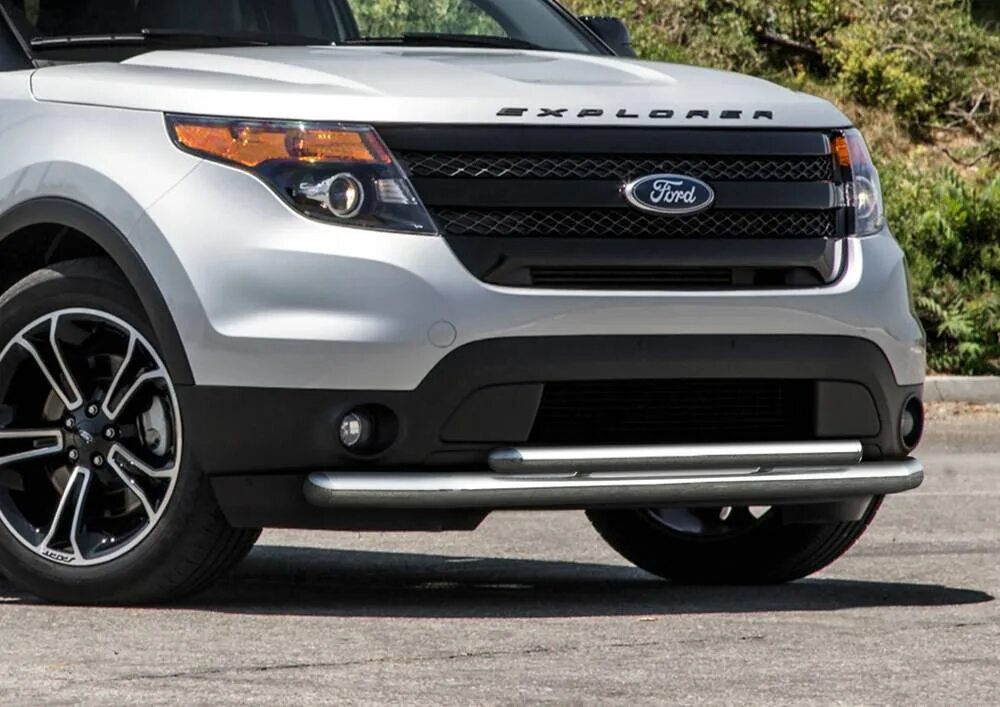 Бампер explorer. Защита бампера форд эксплорер 5. ford explorer 2011 обвес. передняя защита ford explorer. защита бампера ford explorer 5.