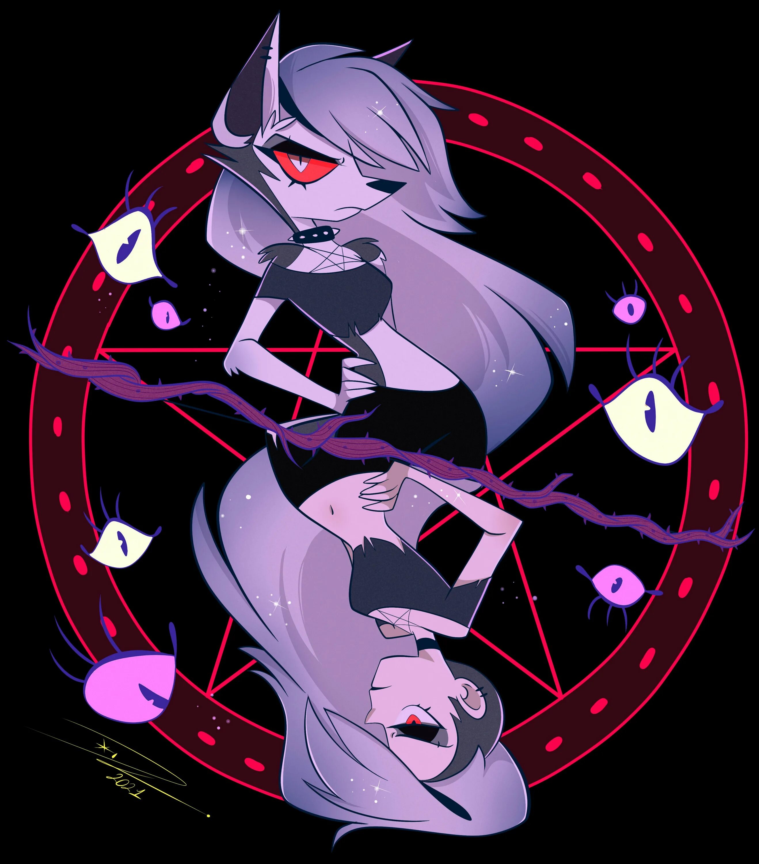 Helluva boss loona. Helluva boss vivziepop луна. вивзипоп адский босс луна. отель хазбин loona helluva. hazbin hotel helluva boss loona.