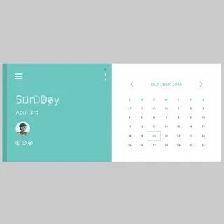 Html calendar