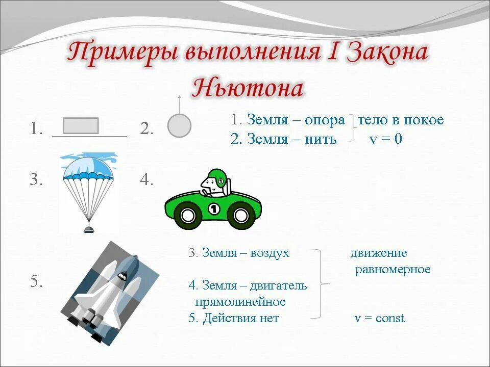 Первому закону ньютона. Первый закон Ньютона примеры. Примеры первого закона Ньютона. Примеры законов ньютов. Примеры первого закона Ньютона в жизни.