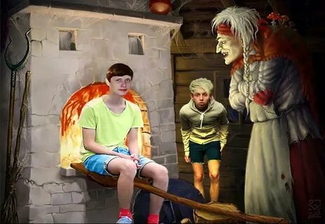 Баба яга мальчик