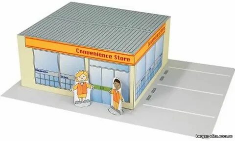 Бумажный магазин