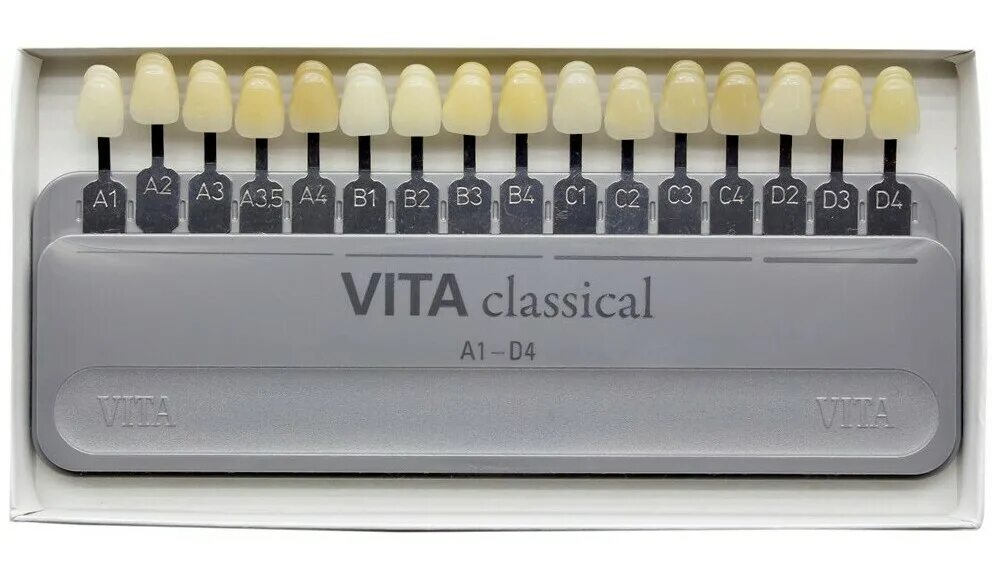 Палитра стоматология. Vita Classic ( фирма Vita) -Chromascop (фирма Ivoclar). Расцветка Вита Классик а1-д4. Шкала Вита 3м3. А2 а3 шкала Вита.