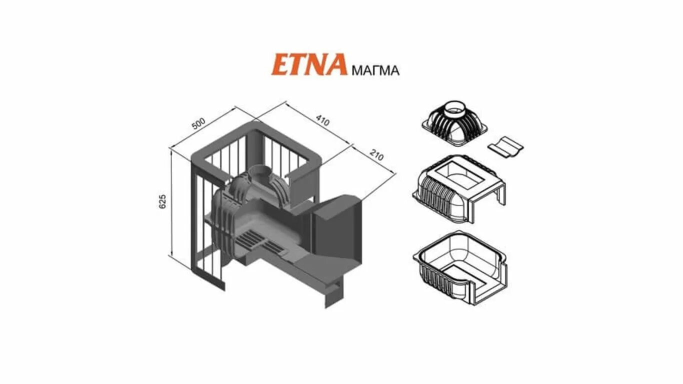 Банная печь Этна магма 24 ДТ-4. Банная печь Etna магма 24 (панорама). Банная печь Этна магма 18 ДТ-4. Печь для бани Этна 18 (ДТ-4). Чугунная этна