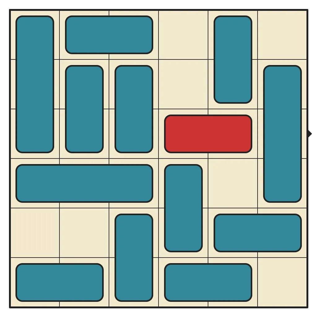Slide block puzzle solver