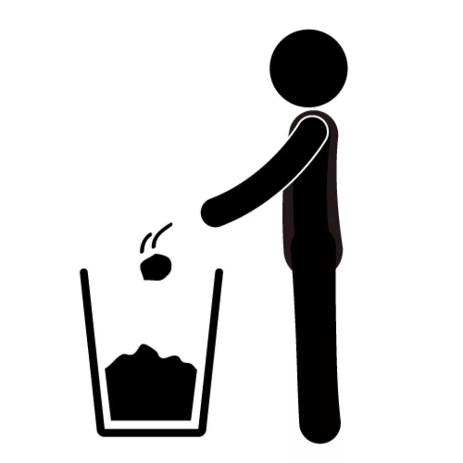 To throw something. Throw away. to throw away. throw away the trash.