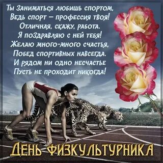 С днем физкультурника поздравление прикольное
