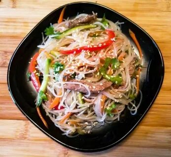 Рецепт фунчозы по корейски с мясом