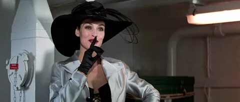 Movie and TV Cast Screencaps: Famke Janssen as Xenia Onatopp.