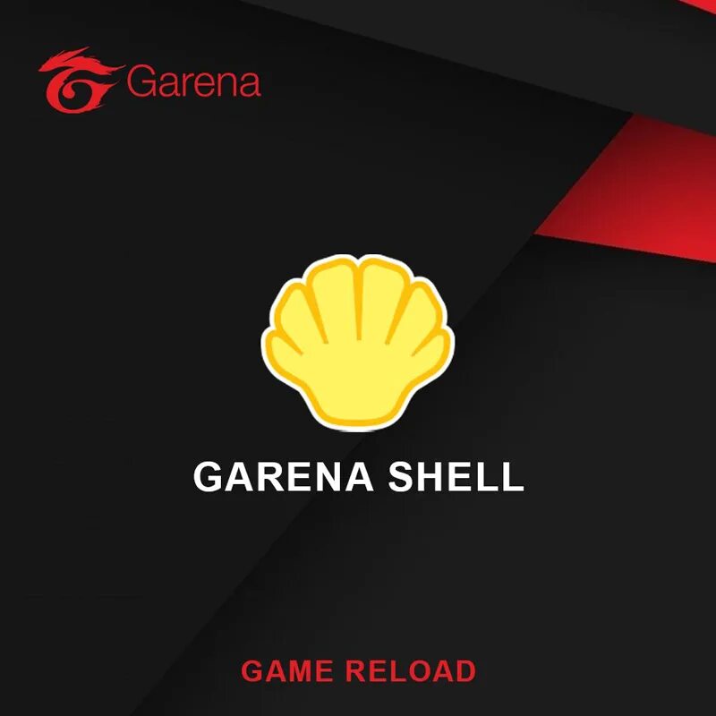 Гаренашоп. Garena Shells. Shell logo.