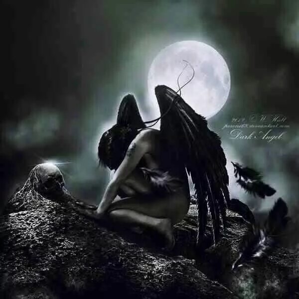 Fallen moon