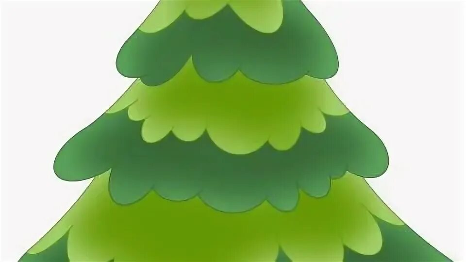 Елочка шаблон для вырезания зеленая Simple Christmas Tree Clip Art Stock Illustration Illustration of illustration