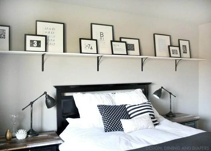 Frame above