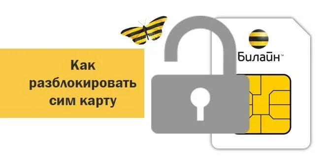 Как разблокировать карту билайн