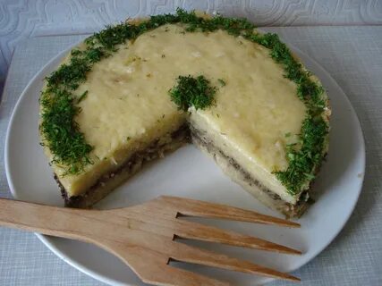 Картофельный торт