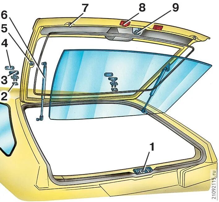 Снятие стекло задней двери. Дверь багажника ВАЗ 2114 схема. Петля ВАЗ-2108 крепления двери задка багажника. Упор двери задка ВАЗ 2109. Планка стекла задней двери ВАЗ 2109.