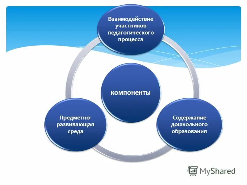 учебный процесс как компонент педагогического процесса