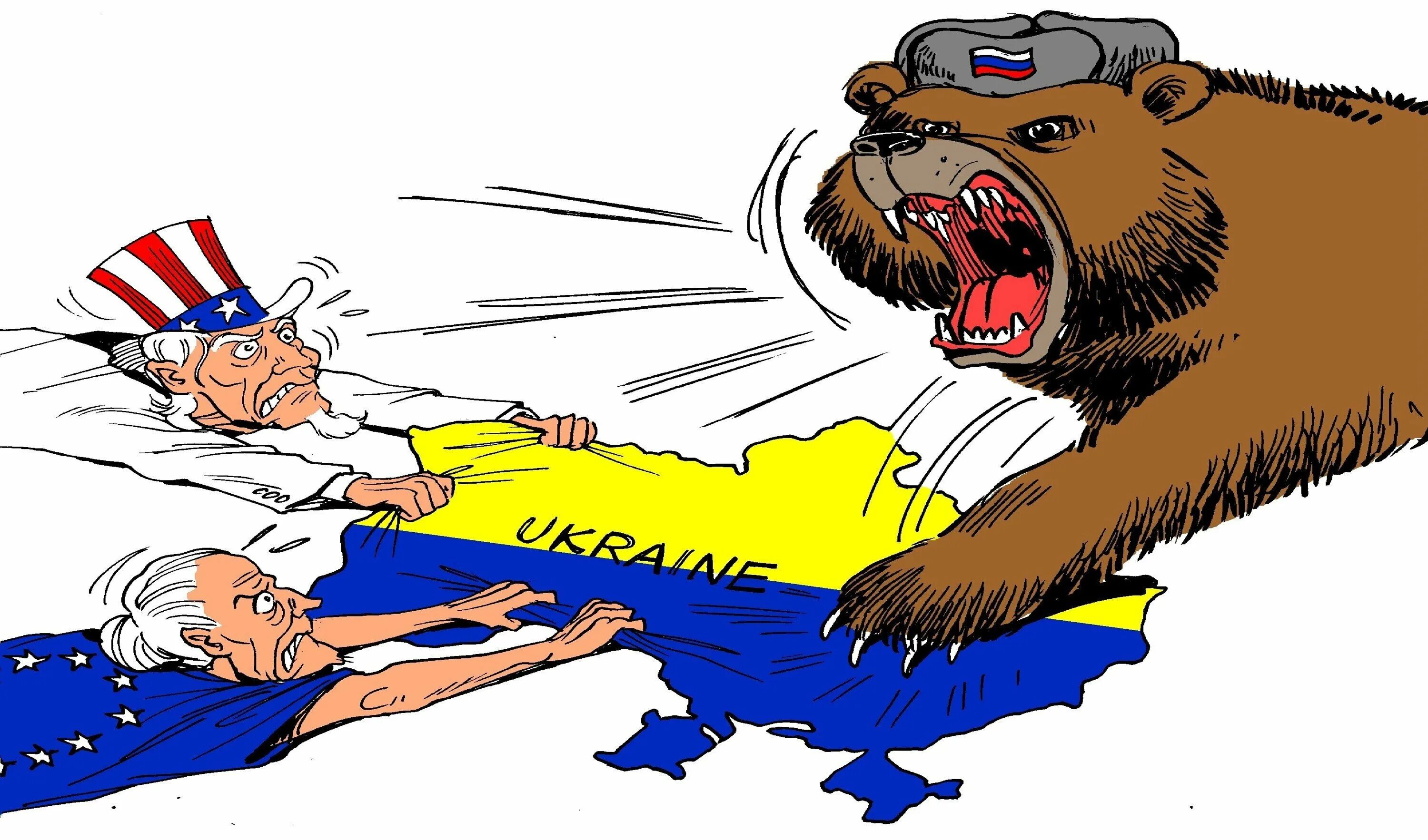 Сша против россии украина. Карикатуры на Россию и Путина. Россия Украина карикатуры. Российско-украинские карикатуры. Украинские карикатуры на Россию.