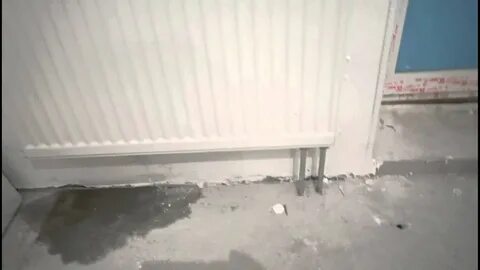 Течь батареи между секциями