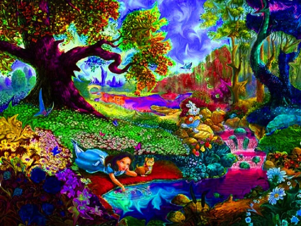 Красочные сюжеты. Сказочный лес. Сказочная Страна. Сказочные чудеса. Сказочный лес для детей.