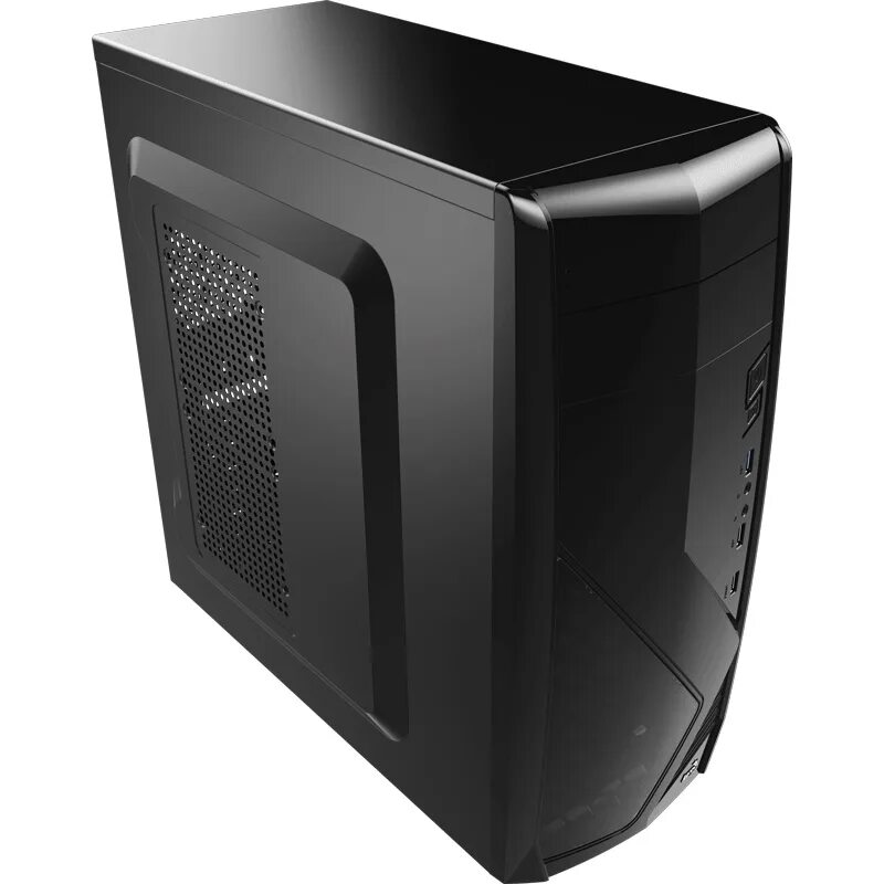 AEROCOOL CS-1102 Black. Корпус AEROCOOL CS-1102. Miditower AEROCOOL CS-1102 Black. Корпус AEROCOOL CS-1102 Black. Купить корпус aerocool