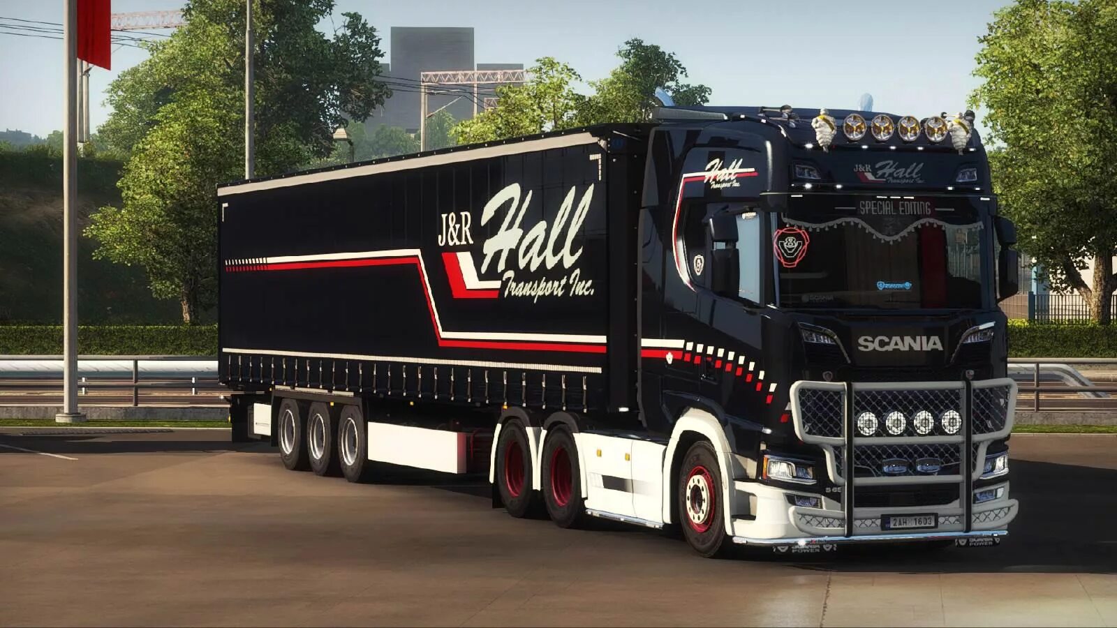 Skin tuning. Скания етс 2. Скания евро трак 2. Прицеп Scania етс 2. Scania r730 Skin.