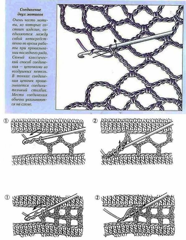 Способы соединения мотивов связанных крючком. Соединение элементов крючком. Соединение элементов связанных крючком. Соединение вязаных мотивов крючком. Соединение деталей крючком