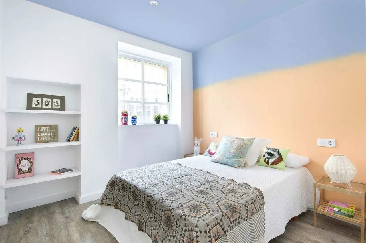 кв покраски стен. Dulux tuscan terracotta. кв покраски стен. однотонные стены в интерьере. кв покраски стен.