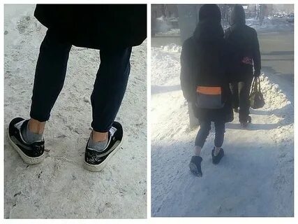 А в летних кроссах по белому снегу