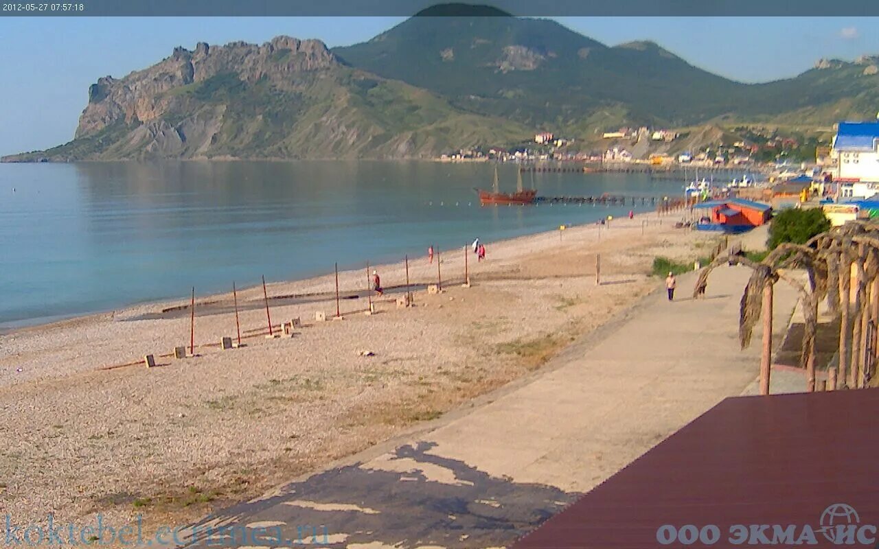 коктебель ремонт набережной