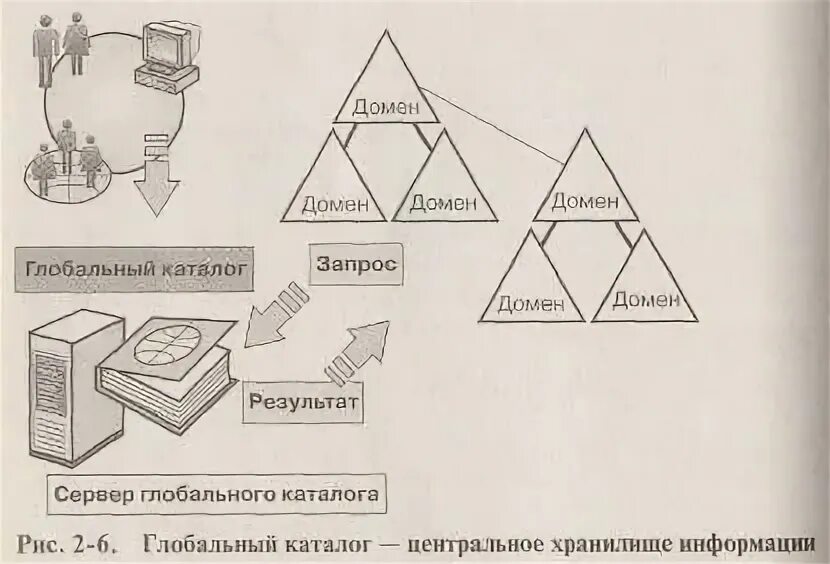 Глобальный домен. Глобальный каталог. Глобальными Доменные зоны.