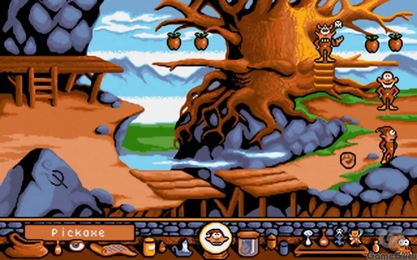 Goblins 1.20 1. Gobliiins 1991. gobliiins 3 игра. гоблины игра 90-х. goblins 2 игра.