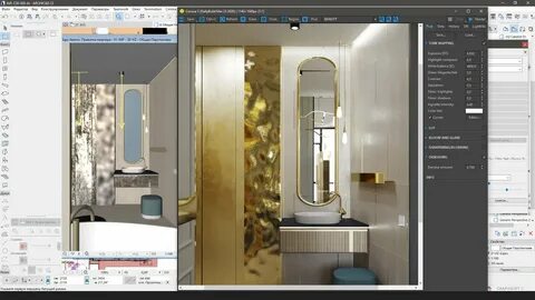 Corona render archicad