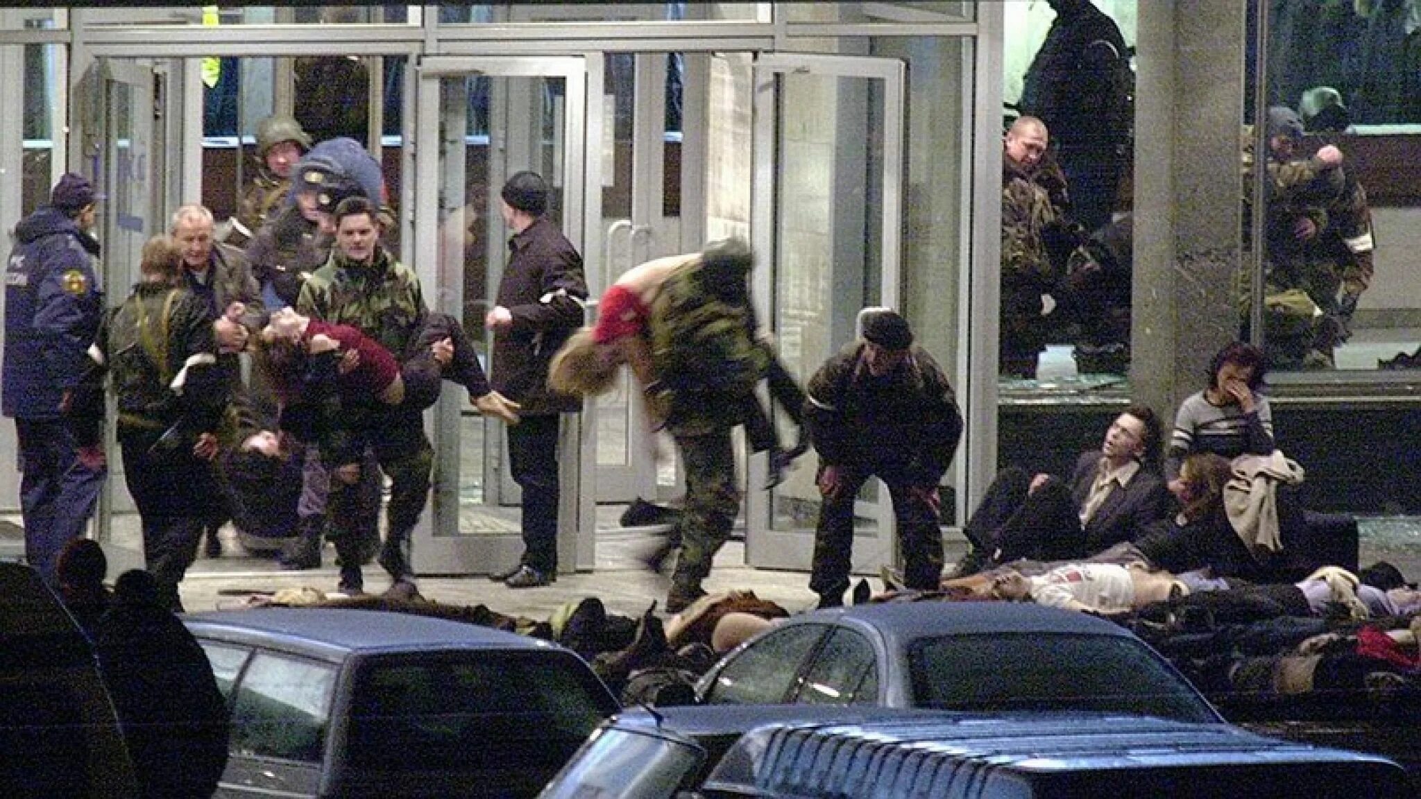 Захват зданий террористами