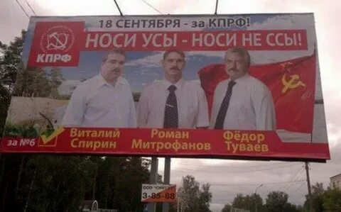 Носи усы