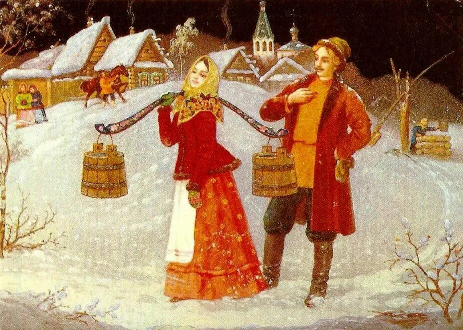 Шла девица
