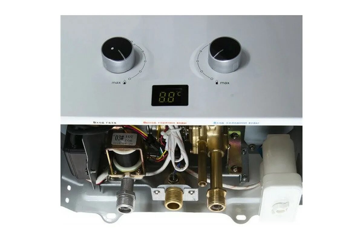 хлопок газовой колонки