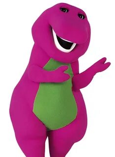 Barney, the lovable purple dinosaur, spreading smiles and joy Wallpaper. 
