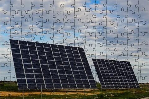We can electricity by using solar energy