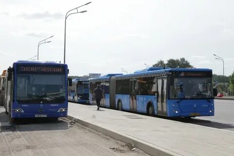 Движение автобусом км