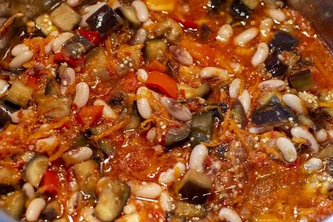 Фасоль запеченная с овощами рецепт